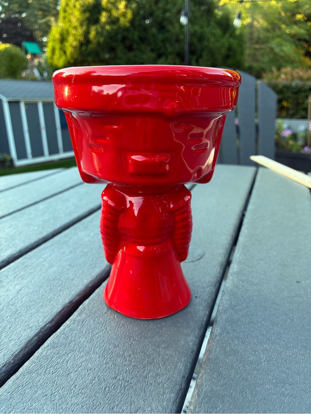 Red Ceramic Star Wars the last Jedi praetorian - Home Accents